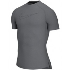 Футболка компрессійна чоловіча Nike Pro Dri-FIT поліестер сірий (DD1992-068)