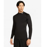 Футболка-лонгслів компресійна Nike Pro Men's Dri-FIT Fitness Mock-Neck Long-Sleeve Top (FB7908-010)