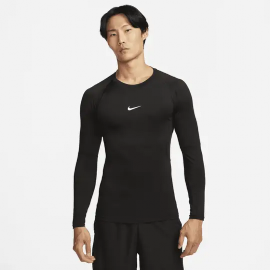 Футболка компресійна Nike Pro Men's Dri-FIT Tight Long-Sleeve Fitness Top (FB7919-010)