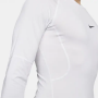 Футболка компресійна Nike Pro Men's Dri-FIT Tight Long-Sleeve Fitness Top біла оригінал (FB7919-100) Футболка компресійна Nike Pro Men's Dri-FIT Tight Long-Sleeve Fitness Top біла оригінал (FB7919-100)