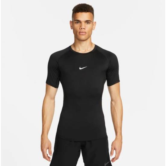 Футболка компресійна Nike Pro Men's Dri-FIT Tight Short-Sleeve Fitness Top (FB7932-010)