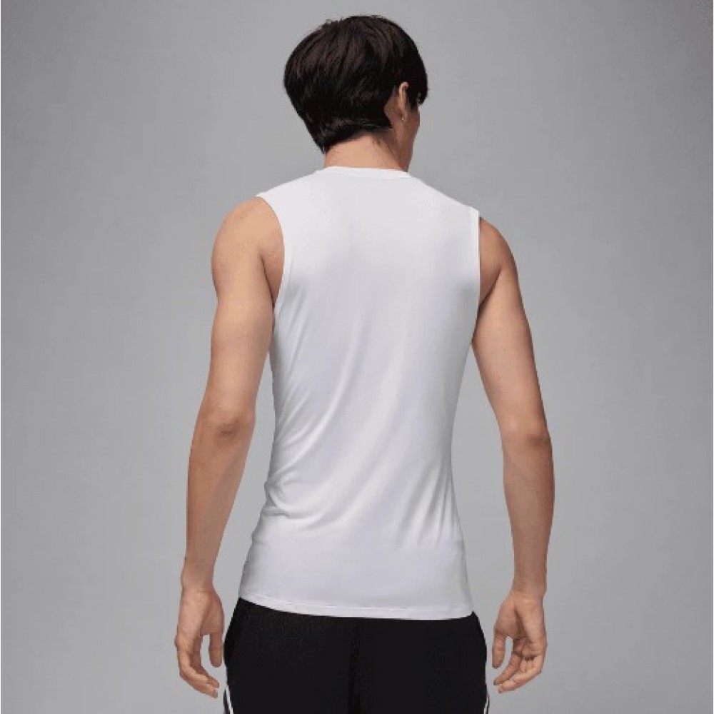 Компресійна майка Jordan Sport Dri-FIT Sleeveless Base Layer Tank біла (HV4101-100) — оригінал