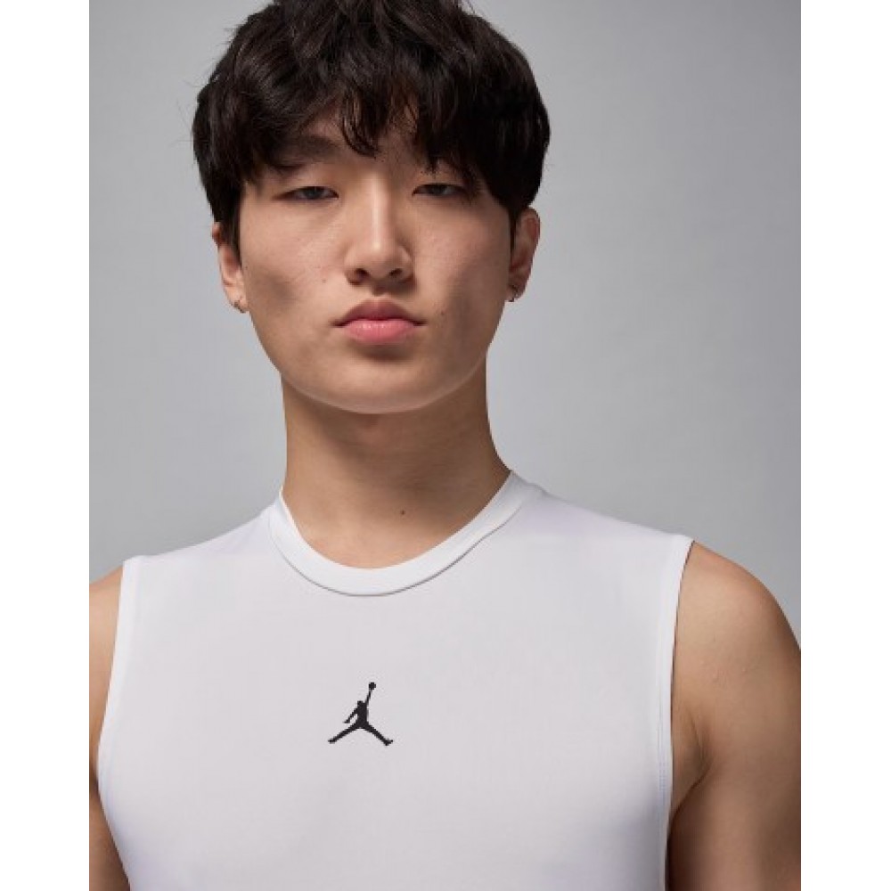 Компресійна майка Jordan Sport Dri-FIT Sleeveless Base Layer Tank біла (HV4101-100) — оригінал