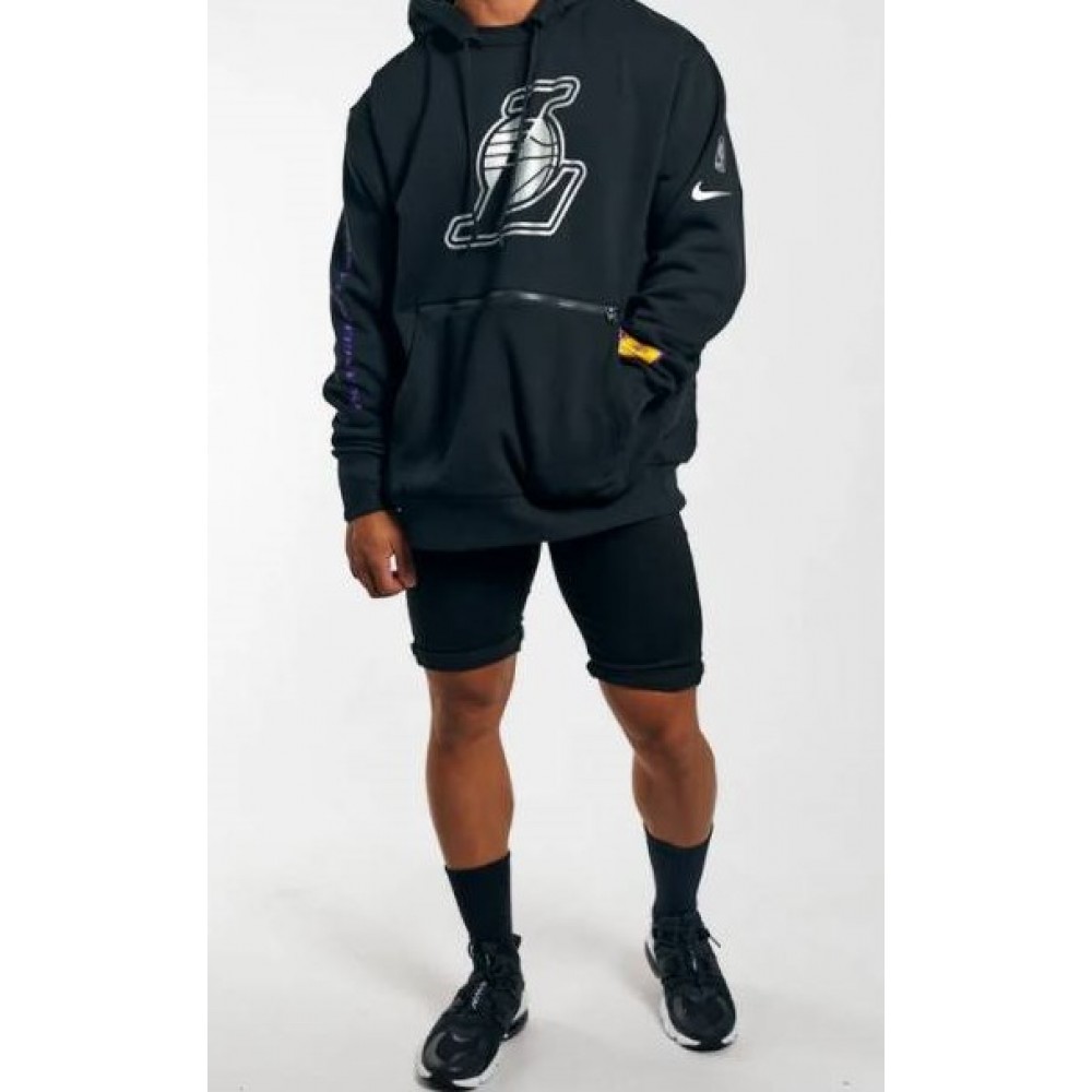 Худі Nike Los Angeles Lakers Hoodie Courtside баскетбольна чоловіча (CV4045-010)