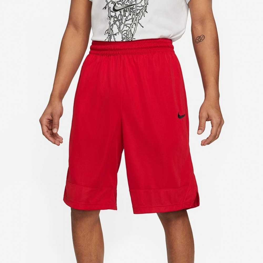 Баскетбольні чоловічі шорти Nike Dri-FIT Icon Men's Basketball Shorts червоні оригінал (AJ3914-657)