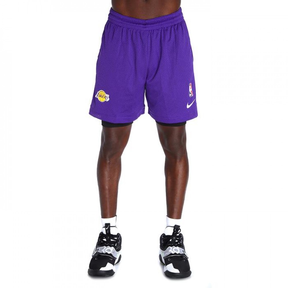 Шорти баскетбольні чоловічі Nike Los Angeles Lakers Men's Nike NBA Basketball Shorts (DN4629-504)