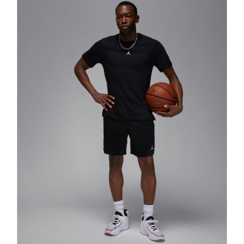 Шорти Jordan Sport Men's Dri-FIT Mesh Shorts чорні чоловічі спортивні оригінал (FN5816-010)