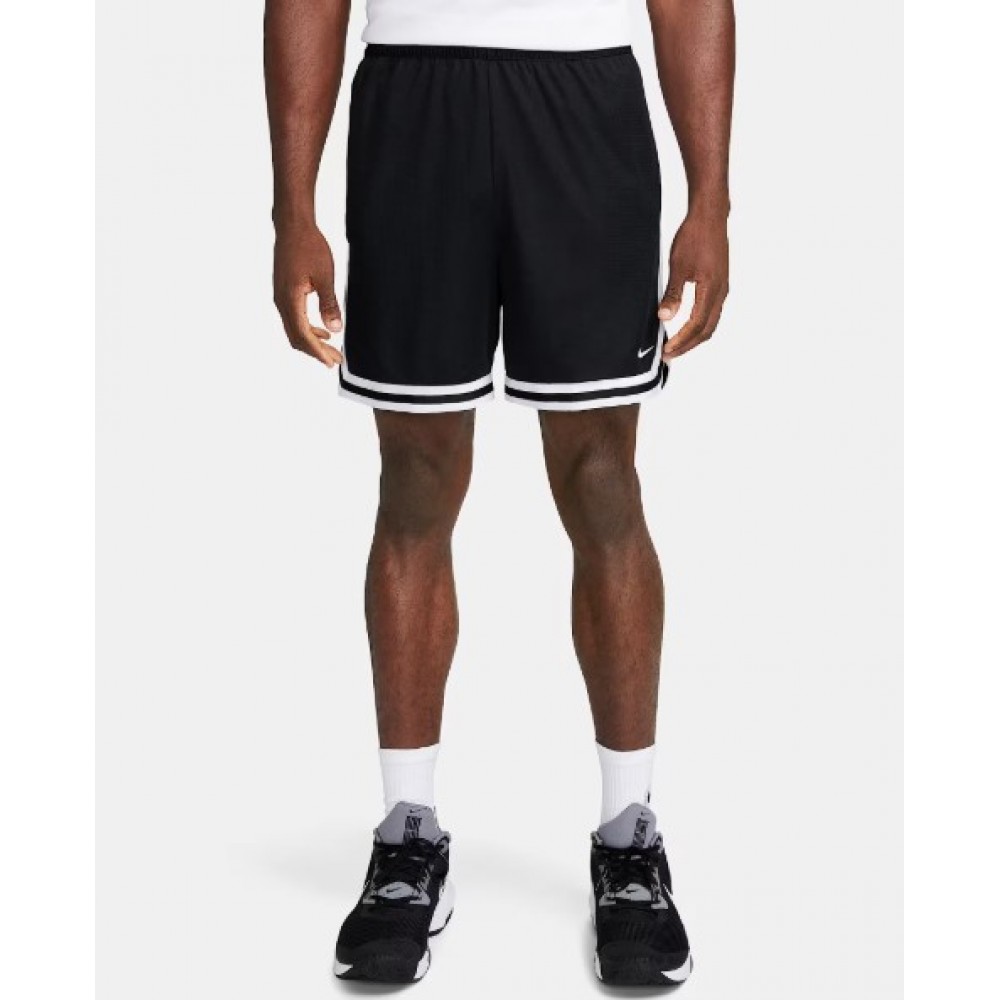 Шорти баскетбольні Nike DNA Men's Dri-FIT 6" Basketball Shorts чорні оригінал (FV4933-010)