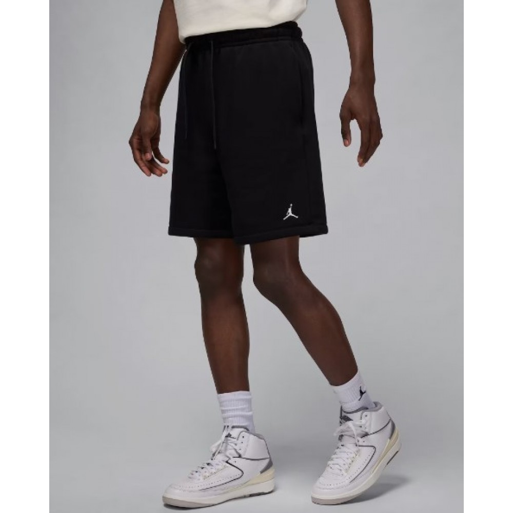 Шорти флісові Jordan Brooklyn Fleece Men's Shorts чорні (FV7285-010) — оригінал