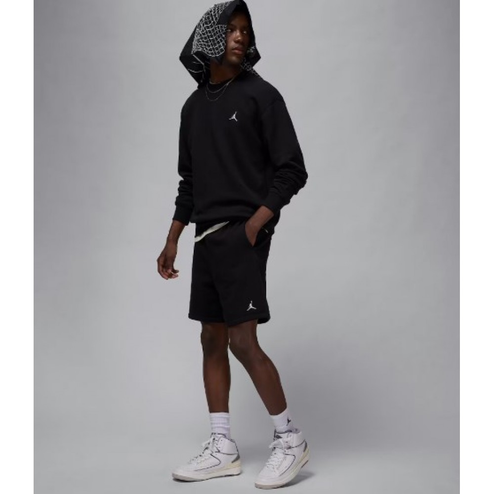 Шорти флісові Jordan Brooklyn Fleece Men's Shorts чорні (FV7285-010) — оригінал
