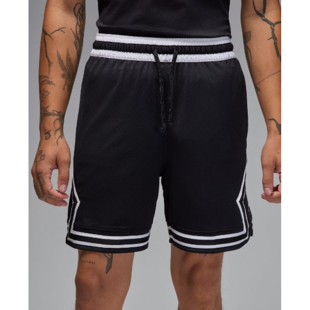 Шорти баскетбольні Jordan Sport Dri-FIT Mesh Diamond Shorts чорні (HF9910-010) — оригінал