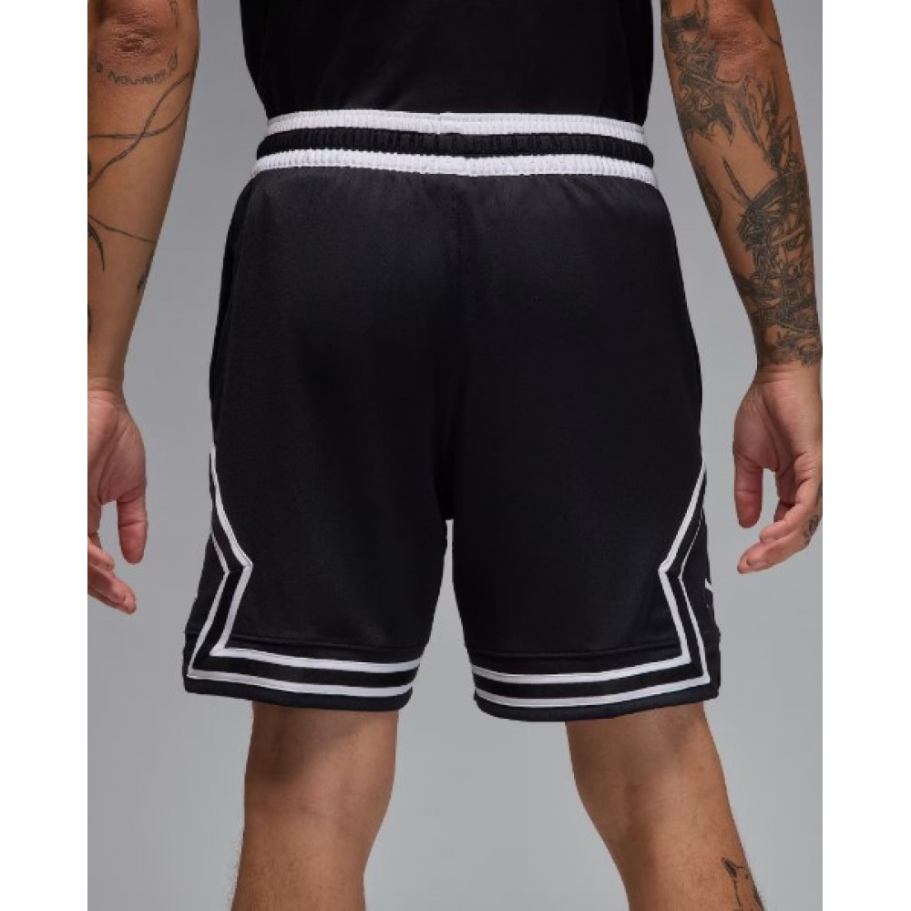 Шорти баскетбольні Jordan Sport Dri-FIT Mesh Diamond Shorts чорні (HF9910-010) — оригінал