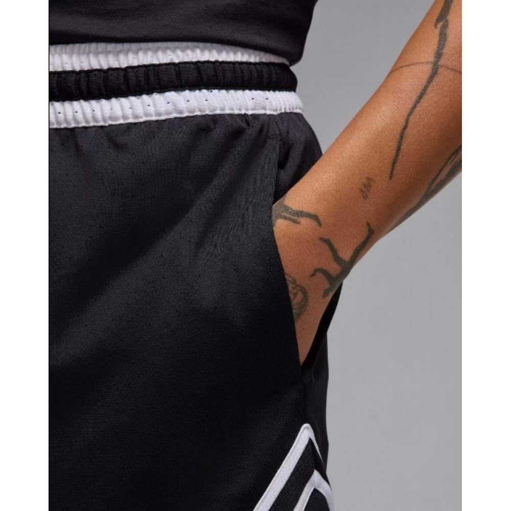 Шорти баскетбольні Jordan Sport Dri-FIT Mesh Diamond Shorts чорні (HF9910-010) — оригінал