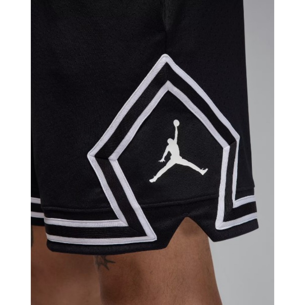 Шорти баскетбольні Jordan Sport Dri-FIT Mesh Diamond Shorts чорні (HF9910-010) — оригінал