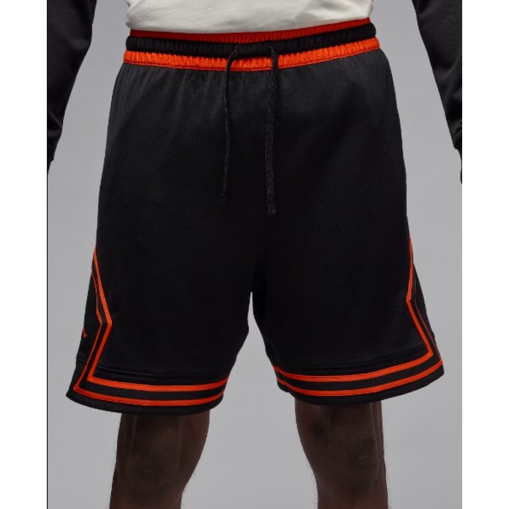 Шорти баскетбольні Jordan Sport Dri-FIT Mesh Diamond Shorts чорні (HF9910-011) — оригінал