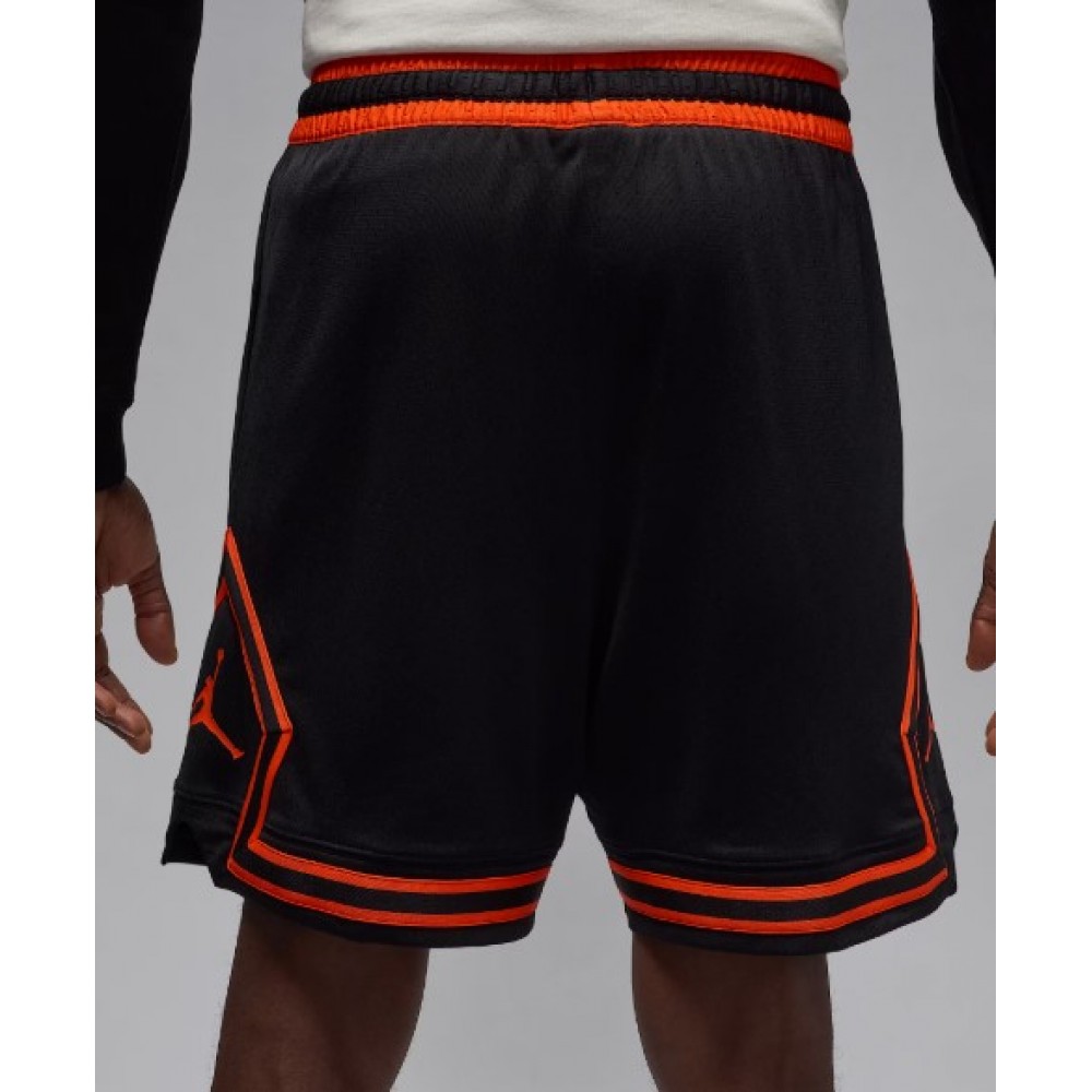 Шорти баскетбольні Jordan Sport Dri-FIT Mesh Diamond Shorts чорні (HF9910-011) — оригінал