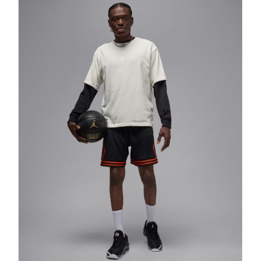 Шорти баскетбольні Jordan Sport Dri-FIT Mesh Diamond Shorts чорні (HF9910-011) — оригінал