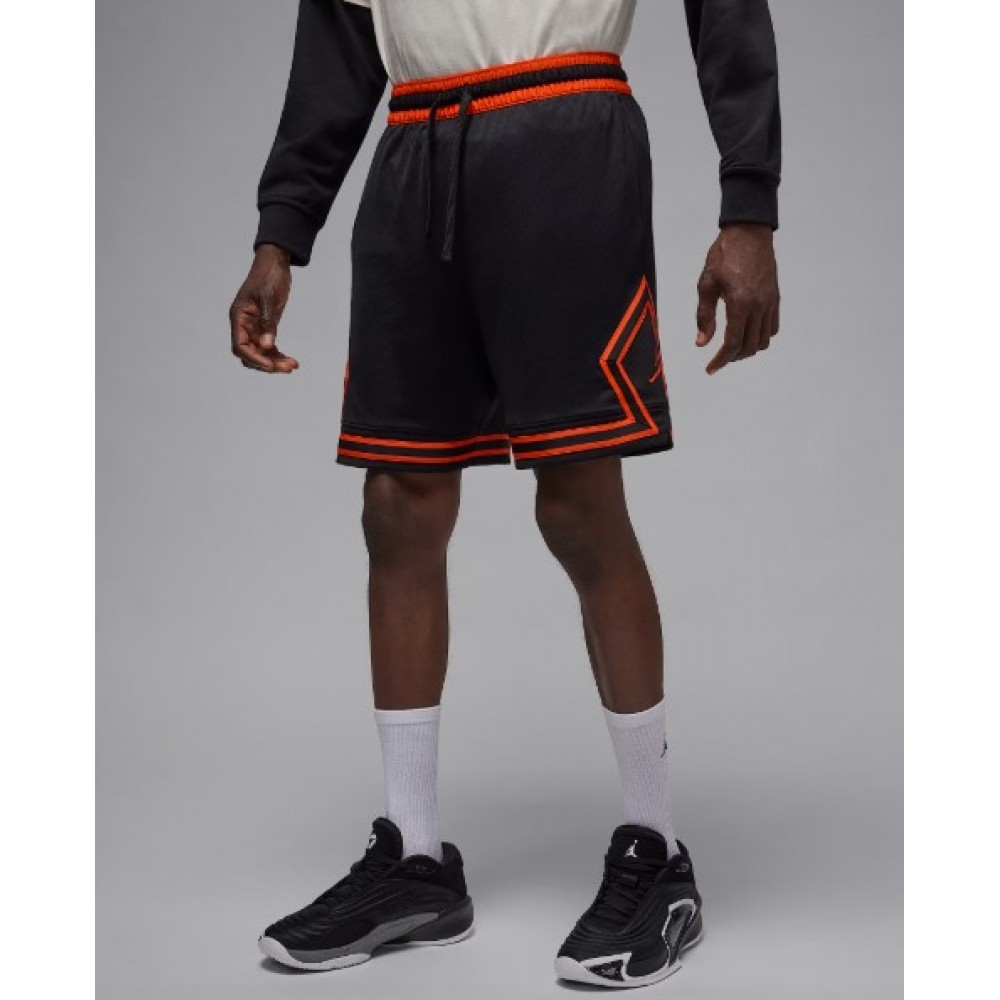 Шорти баскетбольні Jordan Sport Dri-FIT Mesh Diamond Shorts чорні (HF9910-011) — оригінал