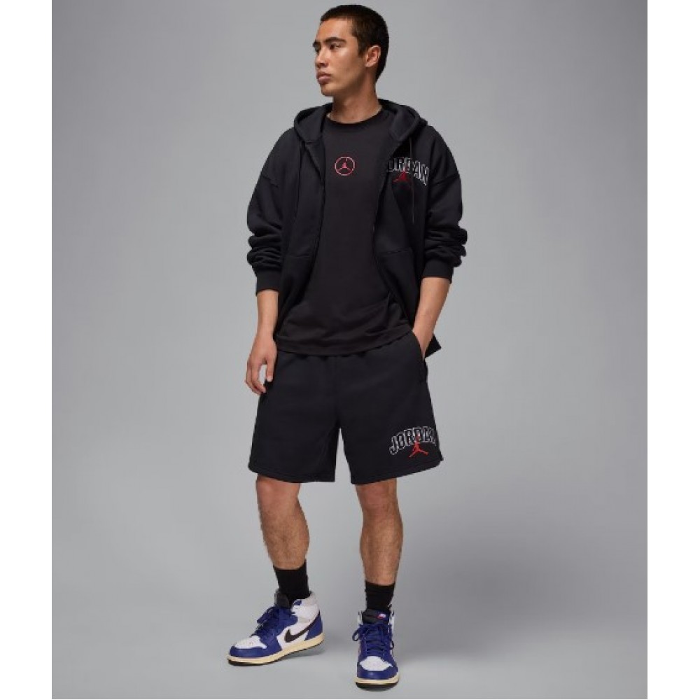 Шорти флісові чоловічі Jordan Brooklyn Fleece Men's Graphic Shorts (IB7910-010)