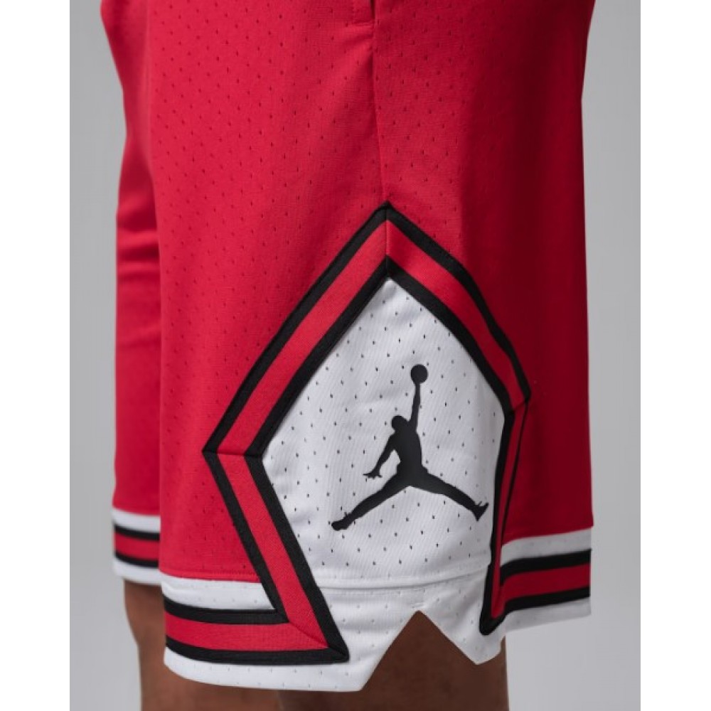 Баскетбольні шорти Jordan Sport Men's Dri-FIT Diamond Shorts червоні (IF5832-687) — оригінал