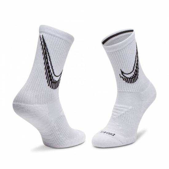 Шкарпетки баскетбольні Nike Everyday Max Cush Crew 3 пари чорний-білий-сірий (CN0789-902)