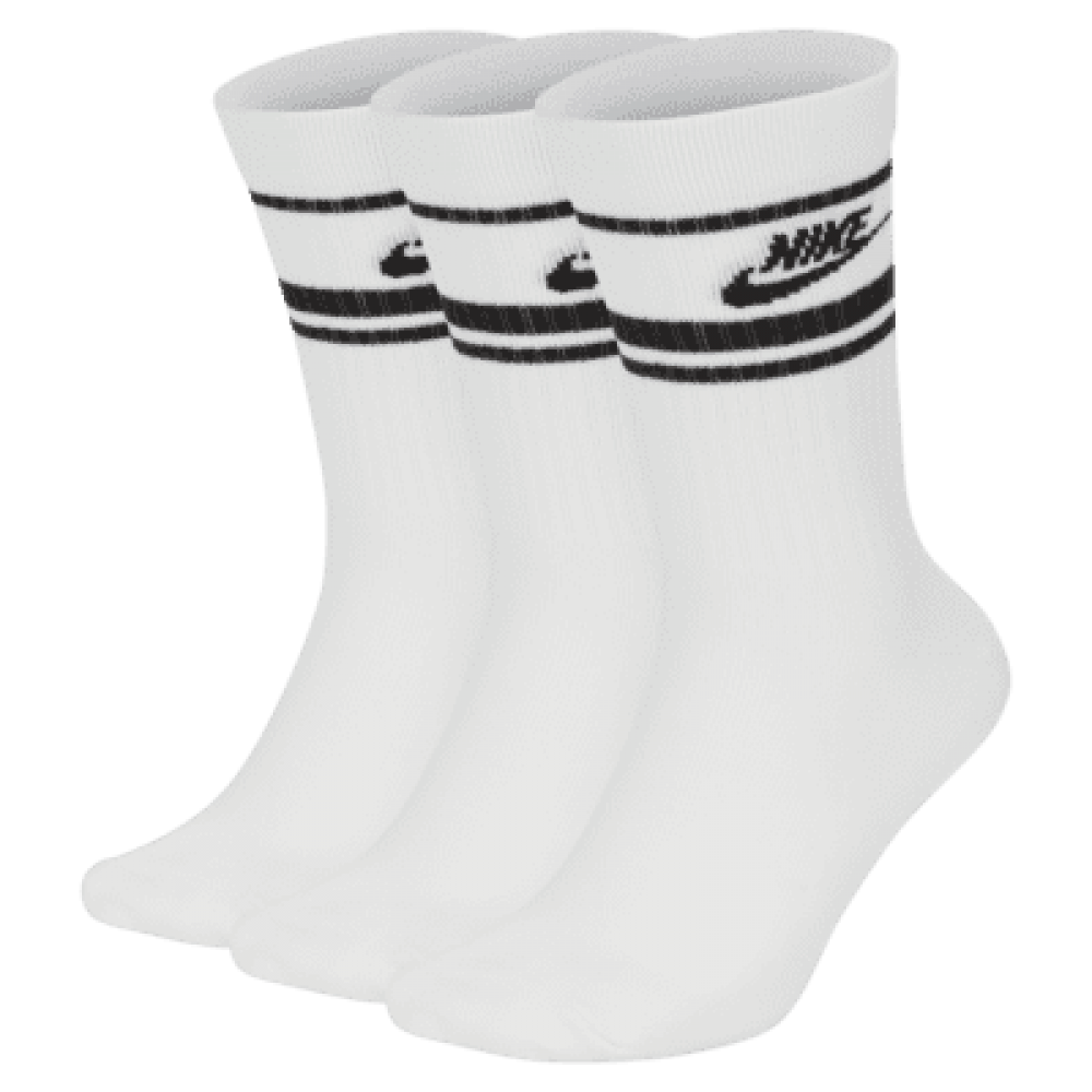 Шкарпетки спортивні Nike Everyday Essential 3 пари білі (CQ0301-103)