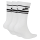 Шкарпетки спортивні Nike Everyday Essential 3 пари білі (CQ0301-103)