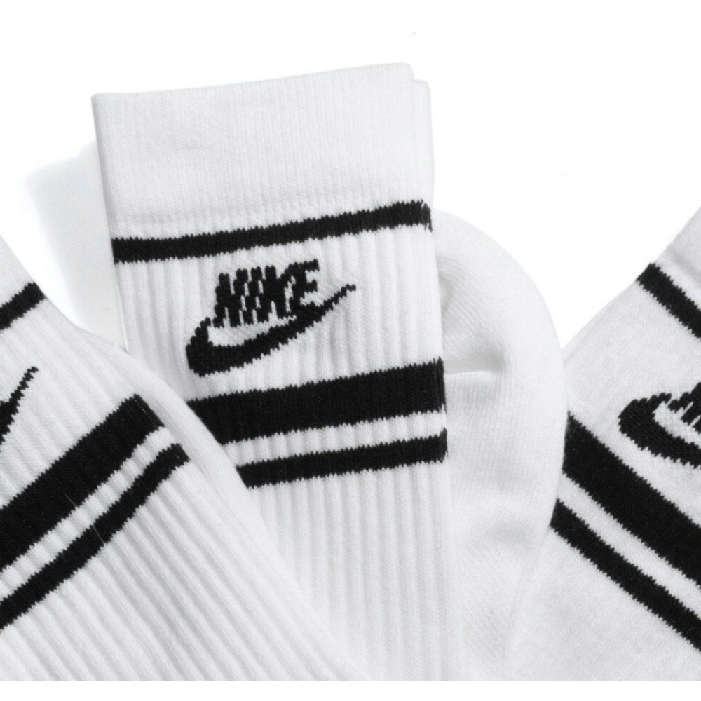 Шкарпетки спортивні Nike Everyday Essential 3 пари білі (CQ0301-103)