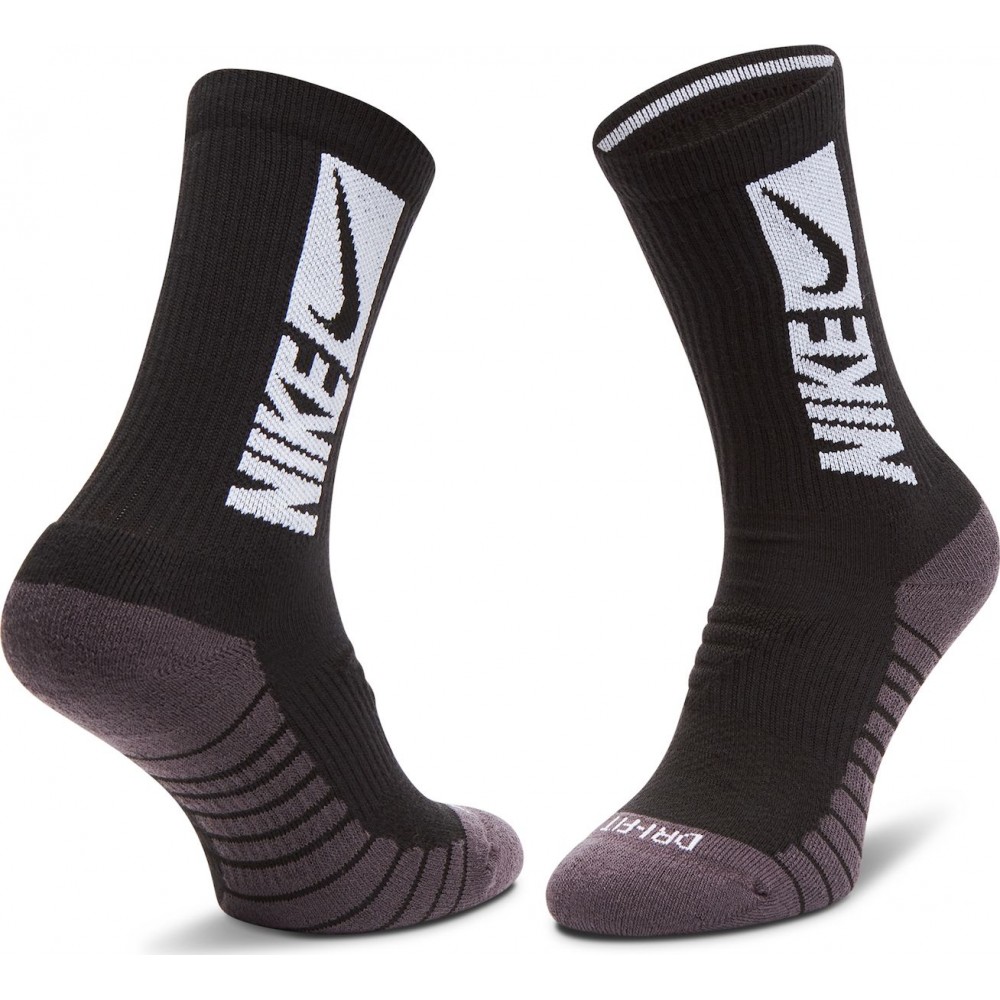 Шкарпетки спортивні Nike Everyday Max Cush Crew 3 пари чорний-білий-сірий (CW0084-904)