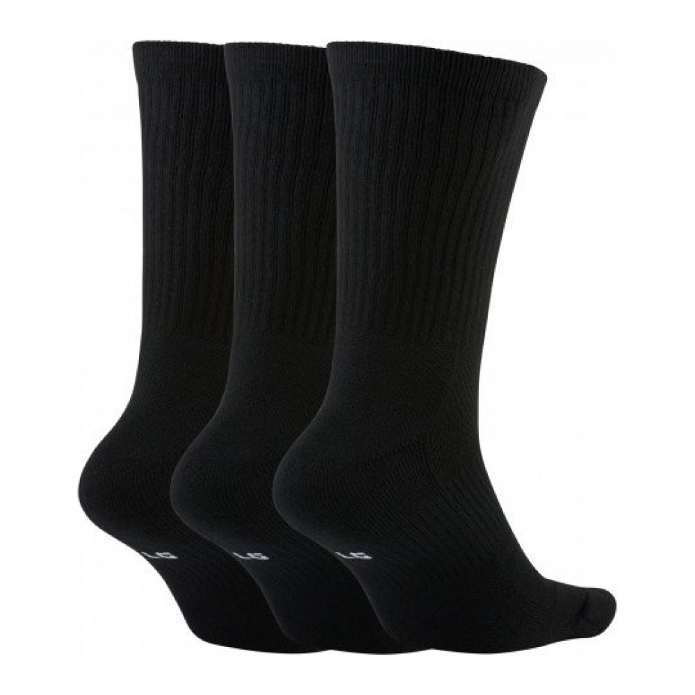 Шкарпетки баскетбольні Nike Everyday Crew Basketball Socks 3 пари чорні (DA2123-010)