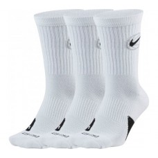 Шкарпетки баскетбольні Nike Everyday Crew Basketball Socks 3 пари білі (DA2123-100)