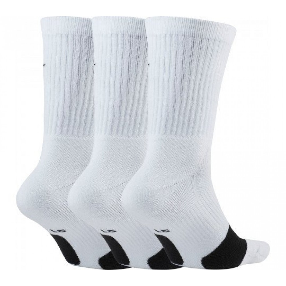 Шкарпетки баскетбольні Nike Everyday Crew Basketball Socks 3 пари білі (DA2123-100)