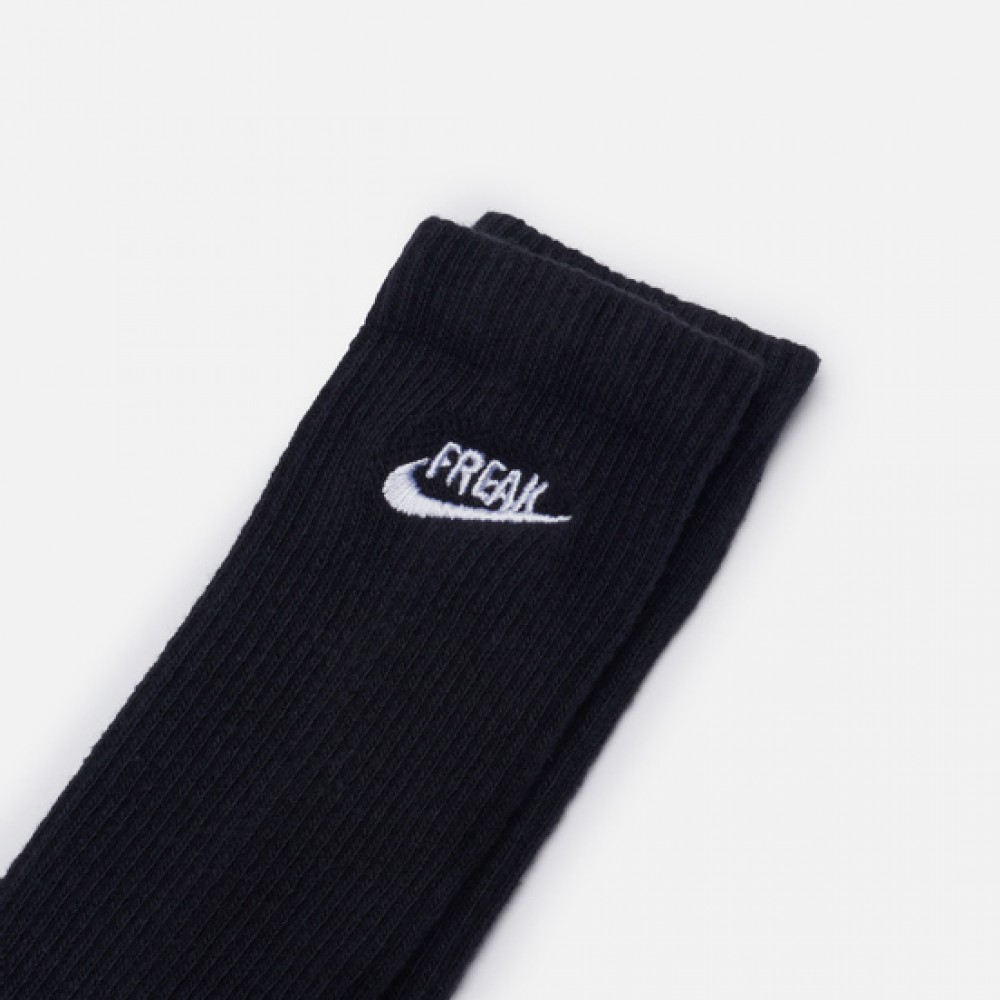 Шкарпетки баскетбольні Nike Swoosh Freak Basketball Socks 1 пара чорні (DA5065-010)