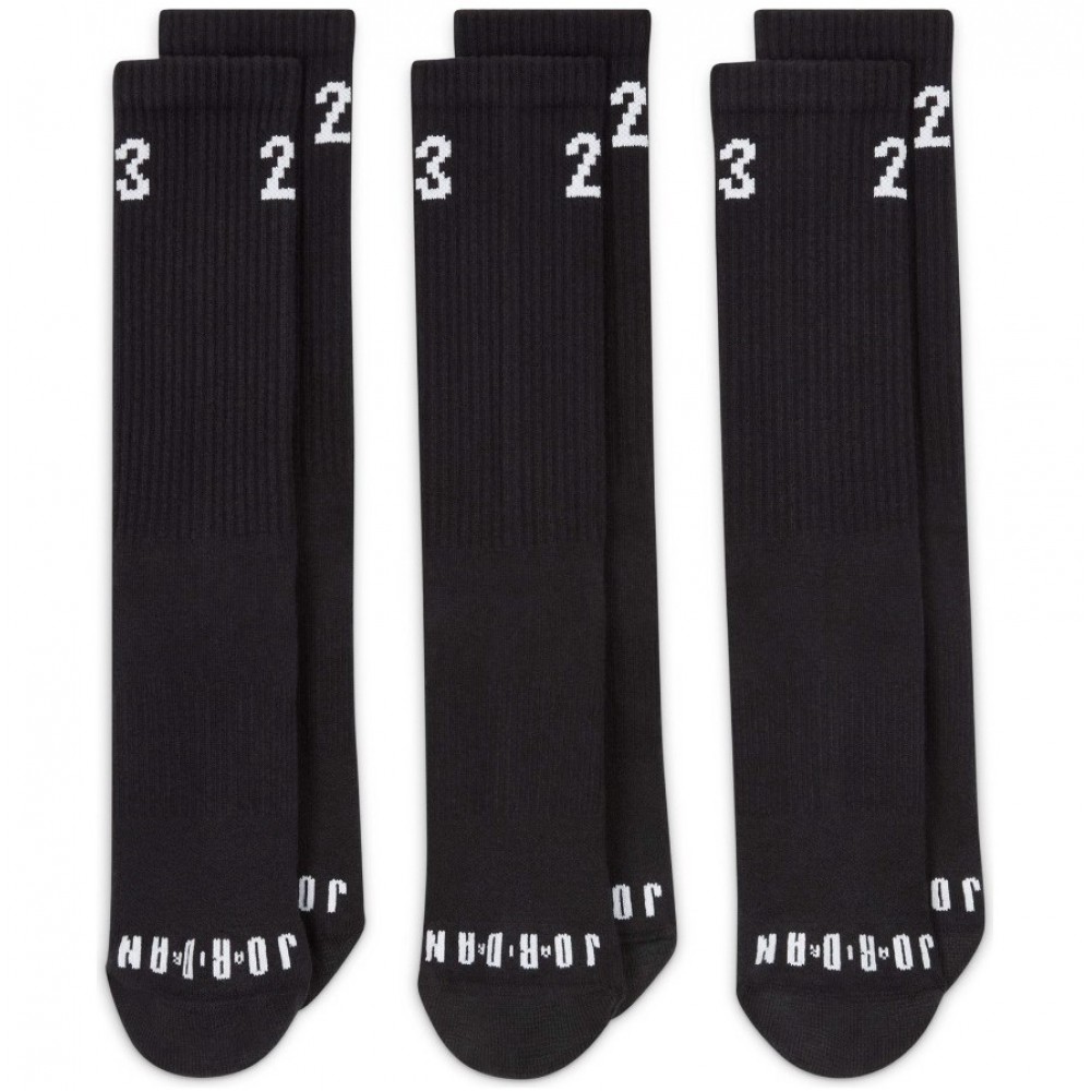 Шкарпетки баскетбольні Jordan Essentials Crew Socks чорні (DA5718-010)