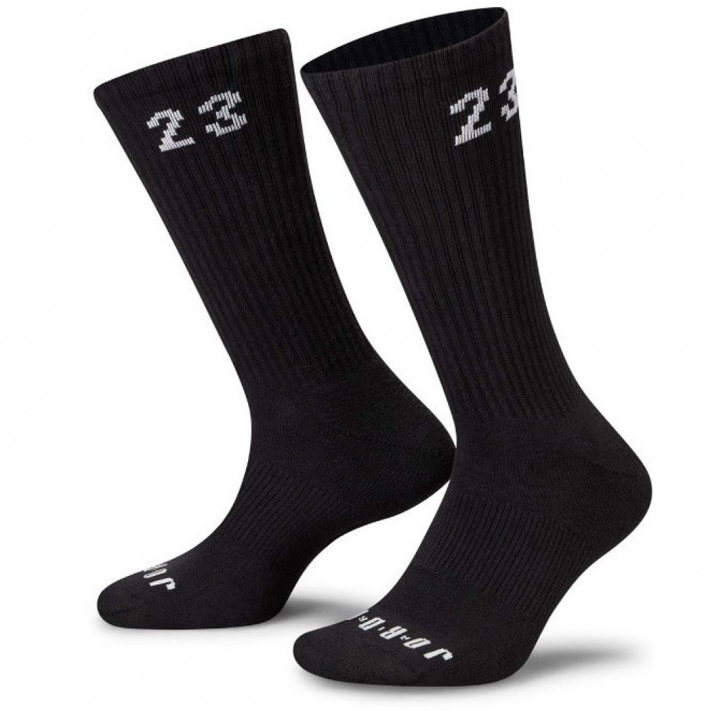 Шкарпетки спортивні Jordan Essentials Crew Socks чорні (DA5718-010.1)