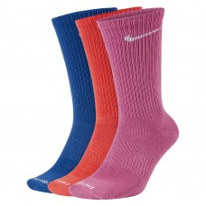 Шкарпетки спортивні Nike Everyday Plus Crew 3 пари мультиколор (DC7537-902)