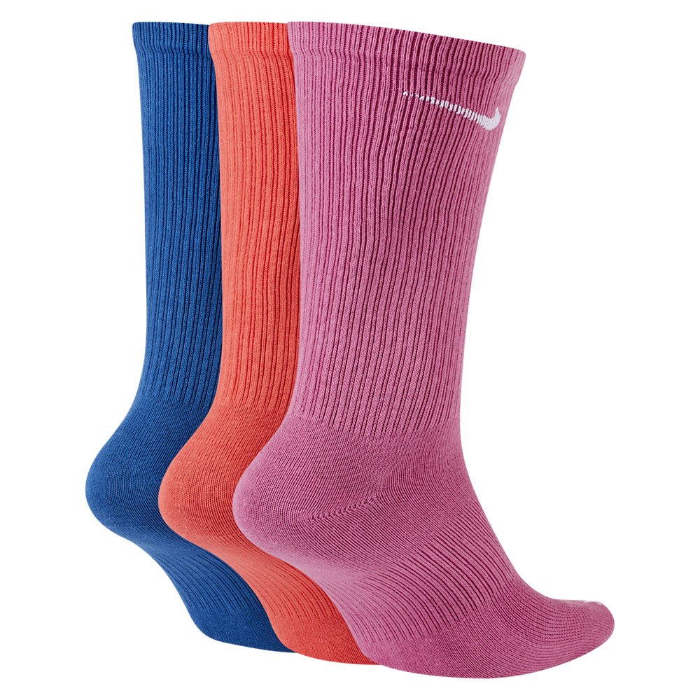 Шкарпетки спортивні Nike Everyday Plus Crew 3 пари мультиколор (DC7537-902)