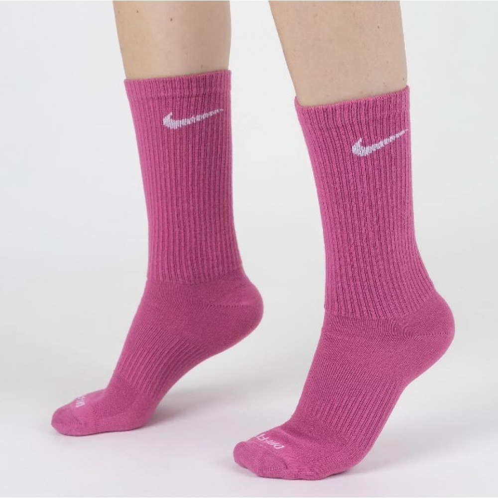 Шкарпетки спортивні Nike Everyday Plus Crew 3 пари мультиколор (DC7537-902)