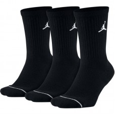 Шкарпетки баскетбольні Jordan Джордан Everyday Crew Socks для спорту та на кожен день 3 пари (DX9632-010)