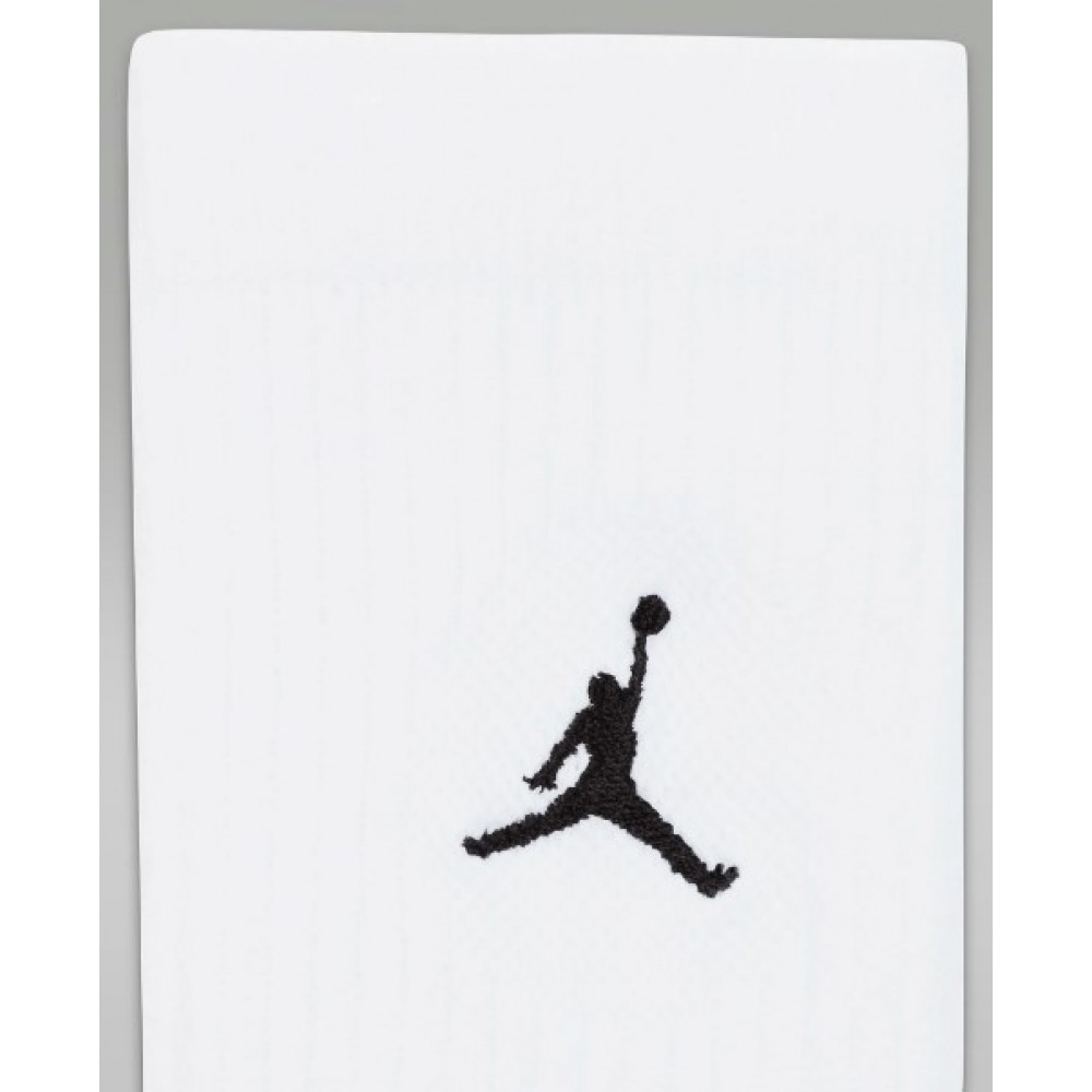 Баскетбольні шкарпетки Jordan Everyday Crew Socks 3 пари білі оригінал (DX9632-100)