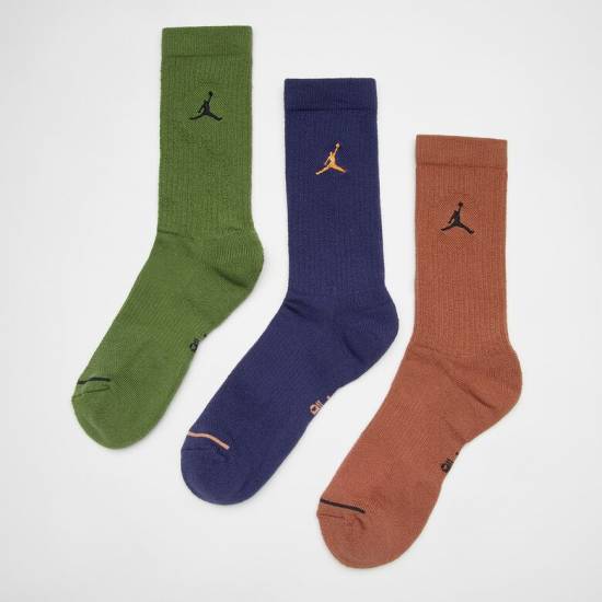 Шкарпетки баскетбольні  Jordan Everyday Crew Socks для спорту та на кожен день 3 пари (DX9632-912)