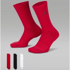 Шкарпетки баскетбольні Jordan Everyday Crew Socks для спорту та на кожен день 3 пари (DX9632-918)