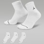 Шкарпетки баскетбольні Jordan ДжорданEveryday Ankle Socks середні 3 пари (DX9655-100)
