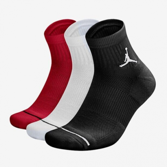 Шкарпетки баскетбольні Jordan Everyday Ankle Socks середні 3 пари (DX9655-902)