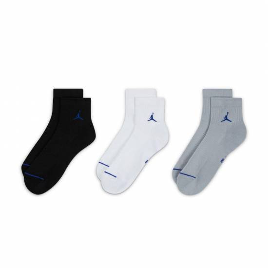 Шкарпетки баскетбольні Jordan Everyday Ankle Socks середні 3 пари (DX9655-904)