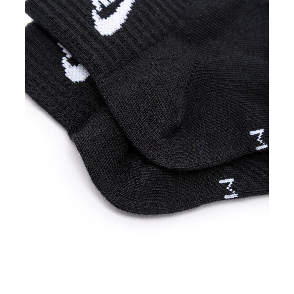 Шкарпетки спортивні Nike Everyday Essential Ankle 3 пари чорні (SK0110-010)
