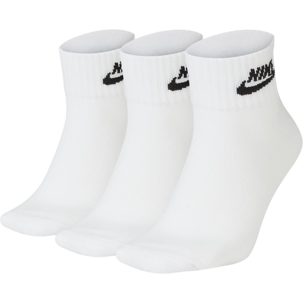 Шкарпетки спортивні Nike Everyday Essential Ankle 3 пари білі (SK0110-101)