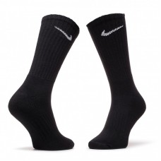Шкарпетки спортивні Nike Value Cotton Crew 1 пара чорні (SX4508-001.1)
