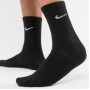 Шкарпетки Nike Найк Value Cotton Crew 3 пари чорні високі оригінал (SX4508-001) Шкарпетки Nike Найк Value Cotton Crew 3 пари чорні високі оригінал (SX4508-001)