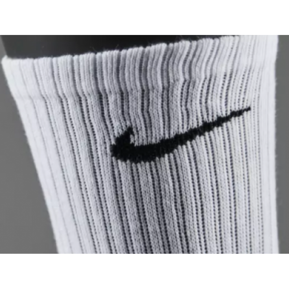 Шкарпетки спортивні Nike Value Cotton Crew 3 пари білі (SX4508-101)